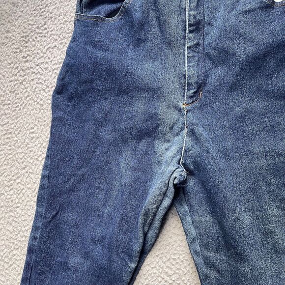 Jeantonics Jeans Womens Size 18 Blue Denim Tapered Skinny Dark Wash - Picture 6 of 15